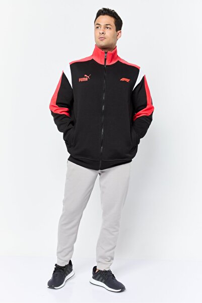 Puma x F1 Men Sportswear Fit Long Sleeve Outdoor Jacket, Black