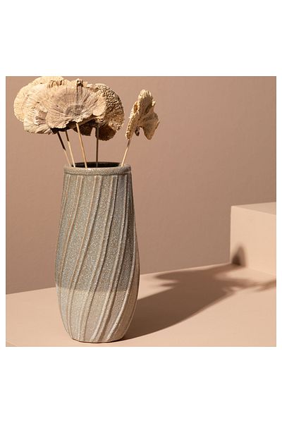 Mudo Concept Marron Ceramic Vase 14X27Cm