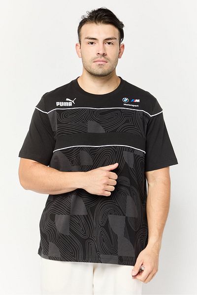 Puma x BMW Motorsport Men Sportswear Fit Outdoor T-Shirt, Black