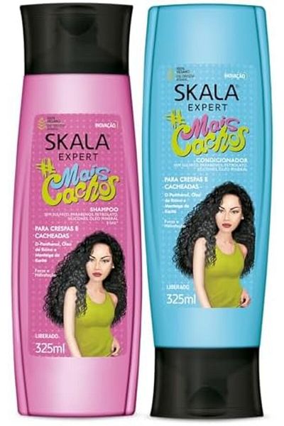 SKALA Miss Cachos Expert Shampoo and Conditioner Set by Skala, 325ml, for All Hair Types