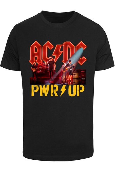 Merchcode Herren Acdc - Pwrup Stage Lights T-shirt