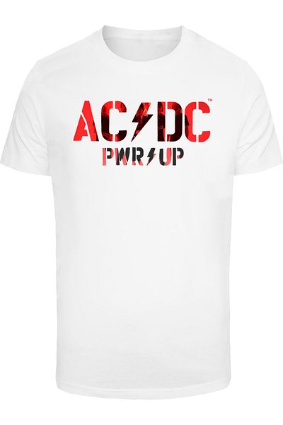 Merchcode Herren Acdc - Pwrup Photo Logo T-shirt