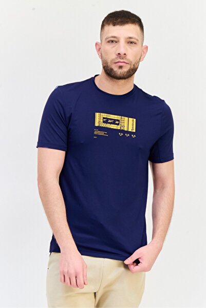 Reebok Men Sportswear Fit Short Sleeve Training T-Shirt, Navy