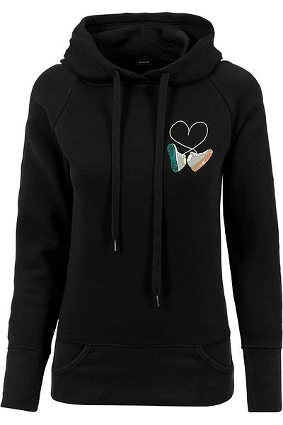 Mister Tee Herren Damen Ladies Kicks Love Emb Hoody