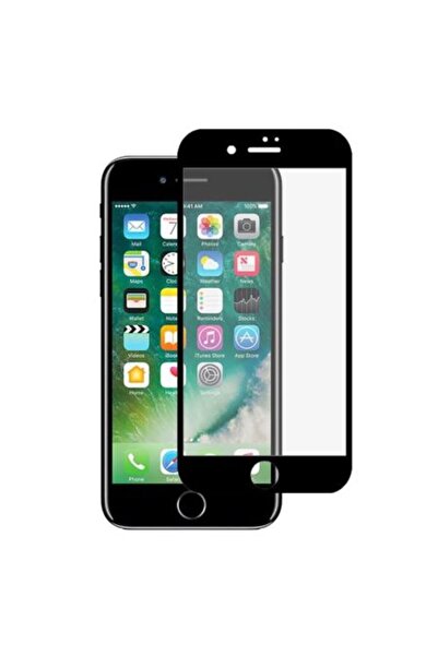 OEM MyStyle 5D стъклено фолио, твърдост 10H, черно за Apple iPhone 7 Plus