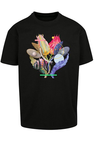 Upscale by Mister Tee Übergroßes T-Shirt in Koralle für Unisex