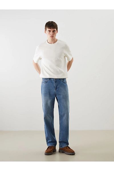LC Waikiki Lcw Jeans Indigo Loose Fit Men's Jean Trousers