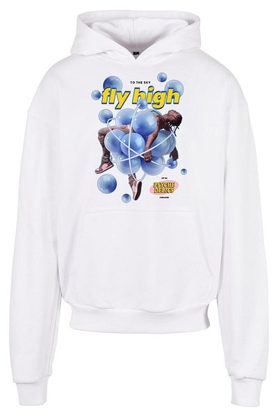 Upscale by Mister Tee Unisex Psychadellic Heavy Oversize Hoody