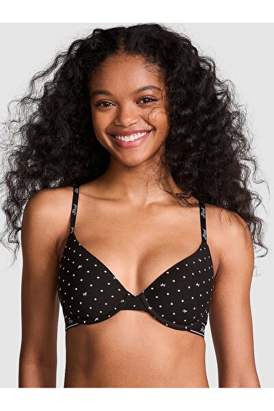 PINK Wear Everywhere Hafif Dolgu Destekli T-Shirt Sütyeni