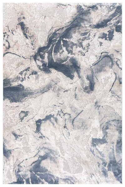 Efor Halı Bafra Mavi Halı Yumuşak Oturma Odası Salon Çocuk Odası Mutfak Halısı P1192