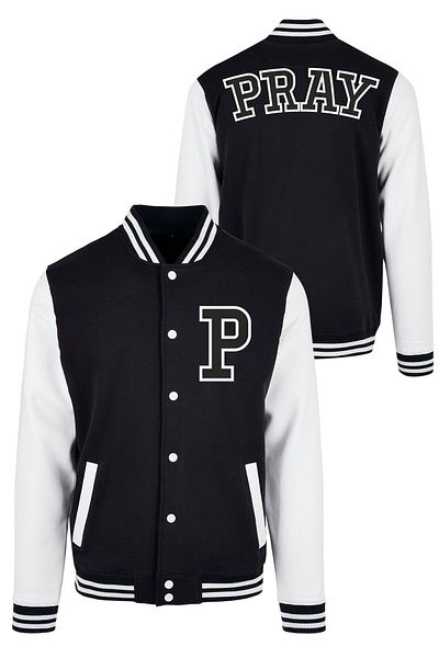 Mister Tee Herren Pray College Jacket