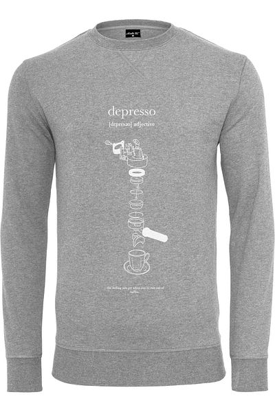 Upscale by Mister Tee Herren Depresso Crewneck