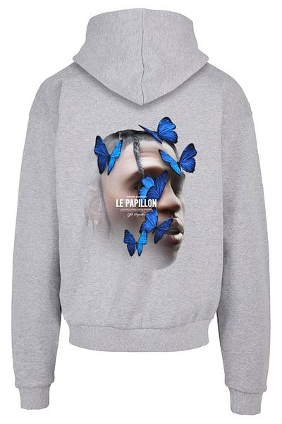 Upscale by Mister Tee Unisex Le Papillon Heavy Oversize Hoody