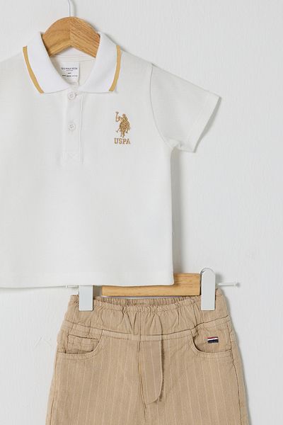 U.S. Polo Assn. Set 2 bucati pentru bebelusi