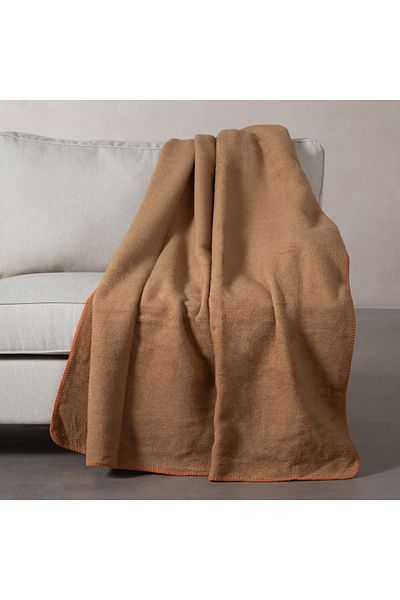 Mudo Concept Enny Double Sided Blanket Beige Brown 200X220