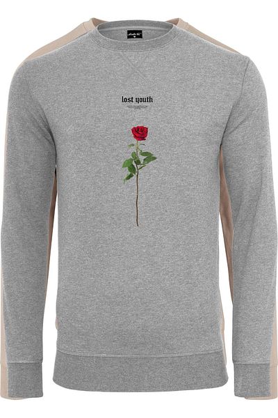 Mister Tee Herren Lost Youth Rose Crewneck