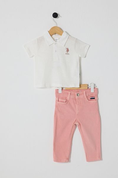 U.S. Polo Assn. Set 2 bucati fetita