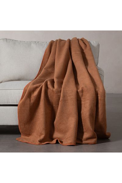 Mudo Concept Enny Double Sided Blanket Beige Brown 200X220