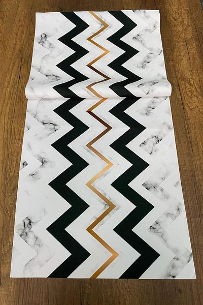 tarzınısec Zigzag Patterned Runner 40X140 cm