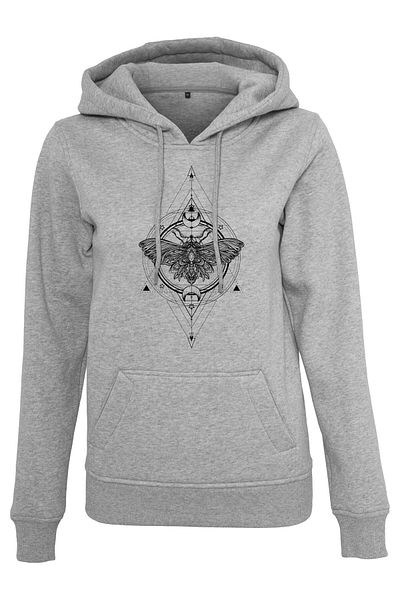Mister Tee Damen Ladies Moth Hoody