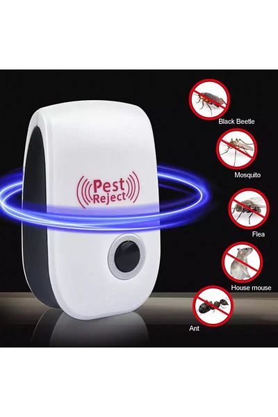 OEM Dispozitiv cu ultrasunete anti-dăunători pentru insecte și rozătoare, anti-țânțari, respingere cu ultrasunete a dăunătorilor