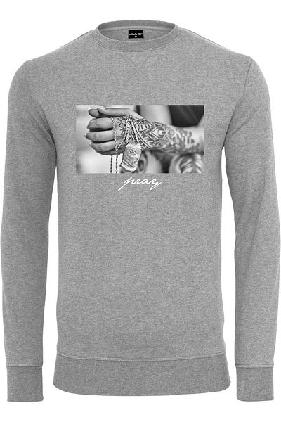 Mister Tee Herren Pray 2.0 Crewneck