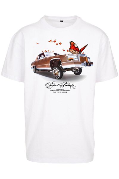 Upscale by Mister Tee Unisex Pimp A Butterfly Oversize Tee
