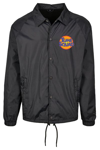 Mister Tee Herren Space Jam Tune Squad Logo Coach Jacket