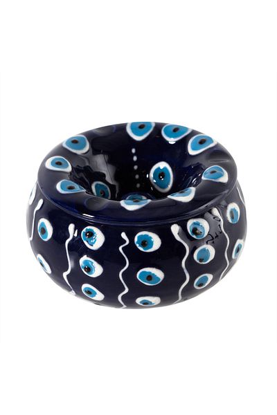 Mudo Concept Srhtds Concept Evil Eye Ashtray Blue, 6X10 cm Desing 266450