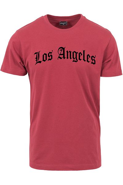Mister Tee Herren Los Angeles Wording Tee