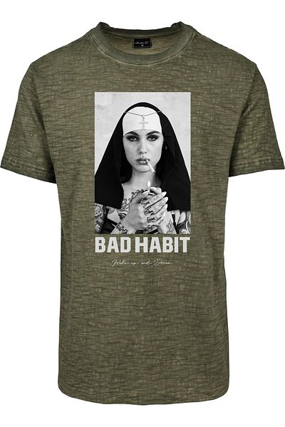 Mister Tee Herren Bad Habit Tee
