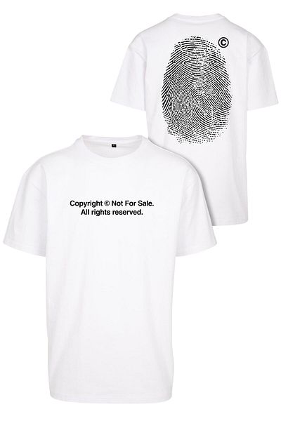 Upscale by Mister Tee Herren Fingerprint Oversize Tee