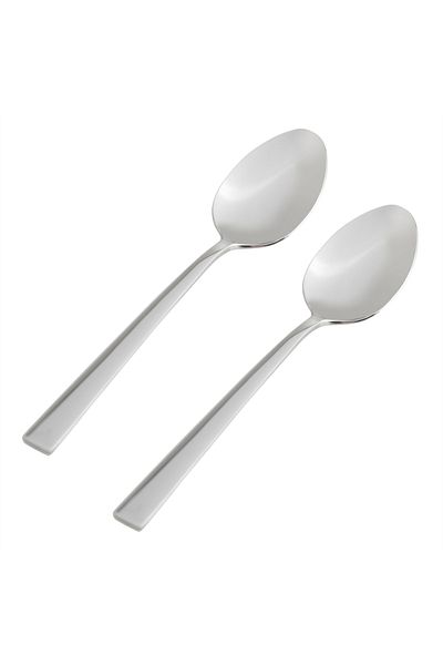 maxstrox Premium Steel Collection 2-Piece Dessert Spoon