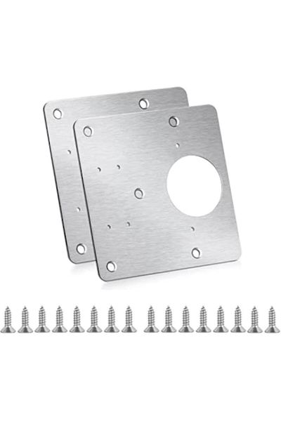 OEM Set de 8 plăci de reparare pentru balamale de mobilă, oțel, Ø35 mm