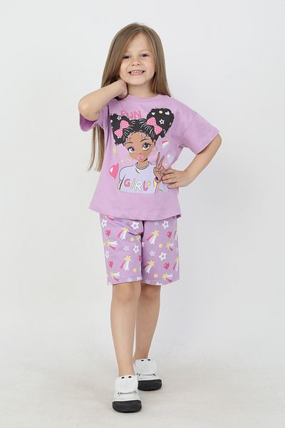 e-çocuk Fun Girl 2-Piece Girl's Suit 4869