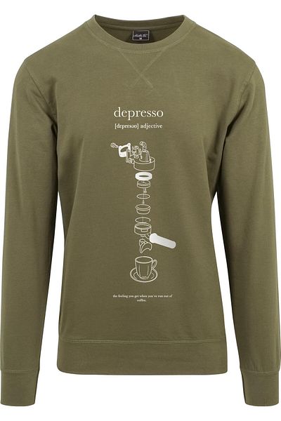 Upscale by Mister Tee Herren Depresso Crewneck