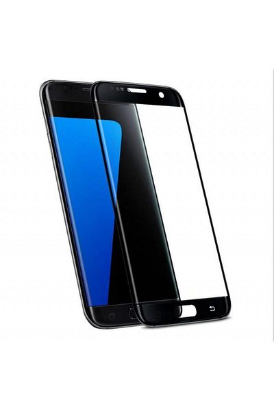OEM Set de 2 folii de protecție din sticlă neagră MyStyle 3D pentru Samsung Galaxy S7 Edge