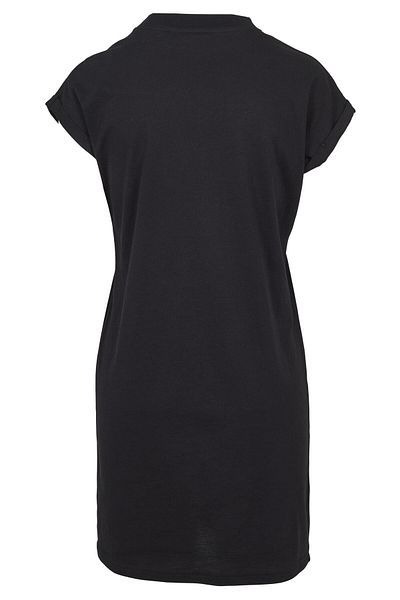 Mister Tee Damen Ladies Bye Boy Kleid mit verlängerten Schultern