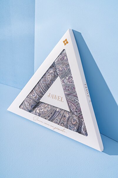 JAWEL Жіночий комплект шарфів Spring Soft Barissa (сірий індиго-сірий-світло-...