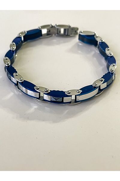 Naviforce Double Sided Use Men's Steel Bracelet