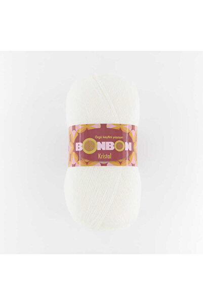 NAKO Bonbon Кристал Ліф Нитка 98200 Біла