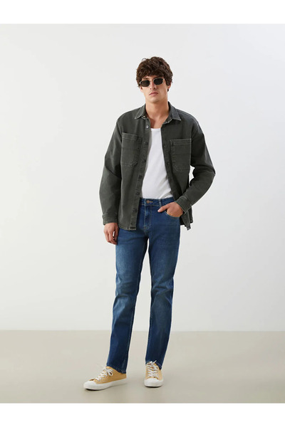 LC Waikiki بنطلون جينز LCW Jeans Indigo 779 للرجال ذو مقاس عادي