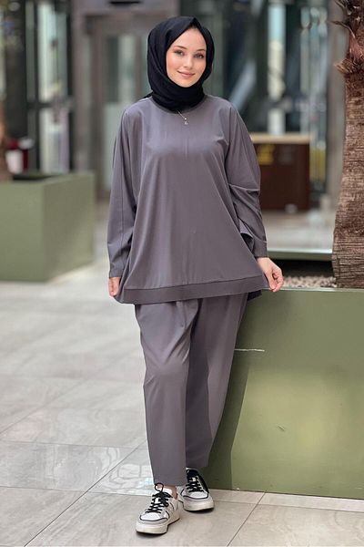 Ghisa طقم بنطال أساسي مضلع