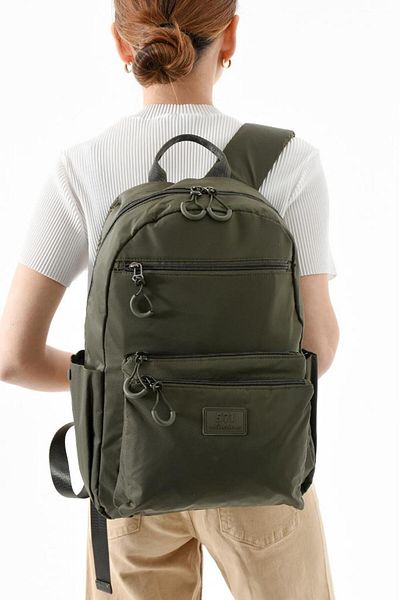 Baginn Unisex σακίδιο πλάτης αλεξίπτωτο ύφασμα ελαφρύ πολλαπλές τσέπες Rain Repellent Fabric 40*28 cm 571 Collection
