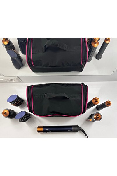 BAGLAB Saç Şekillendirici Ürünler Airwrap uyumlu ve Makyaj Malzemeleri için XL Boy Seyahat Çantası
