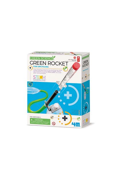 4M Ecological Rocket Construction Kit, Green Science