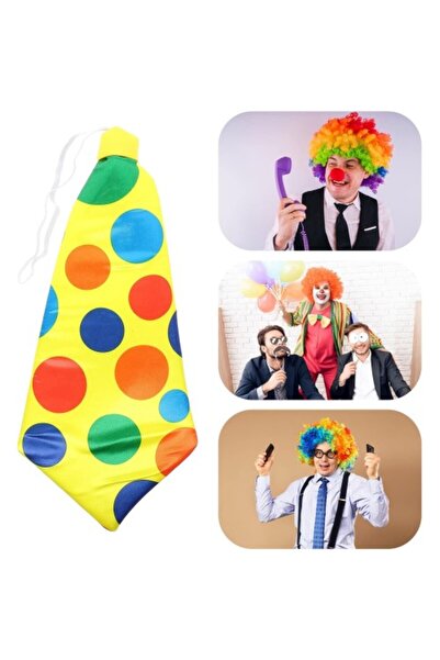 Fırsatkolik ربطة عنق مهرج بقصة واسعة ومرنة