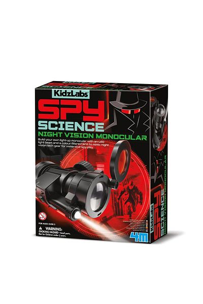 4M STEM Kit - KidzLabs Night Vision Monocular