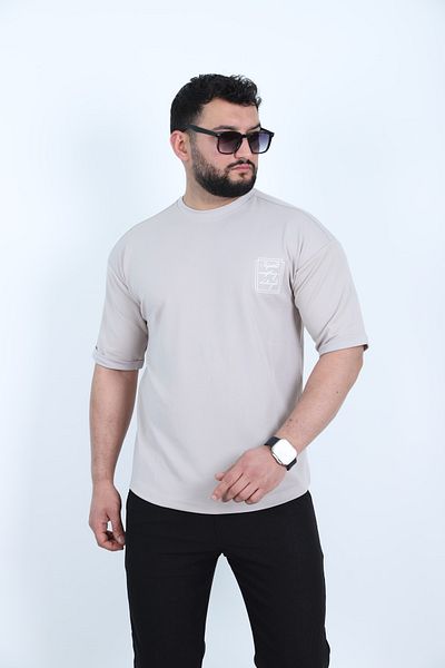 sports here Αθλητικά ρούχα Crew Neck Oversize T-Shirt New Season