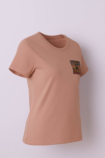 trender Tricou de damă cu model etnic Mink